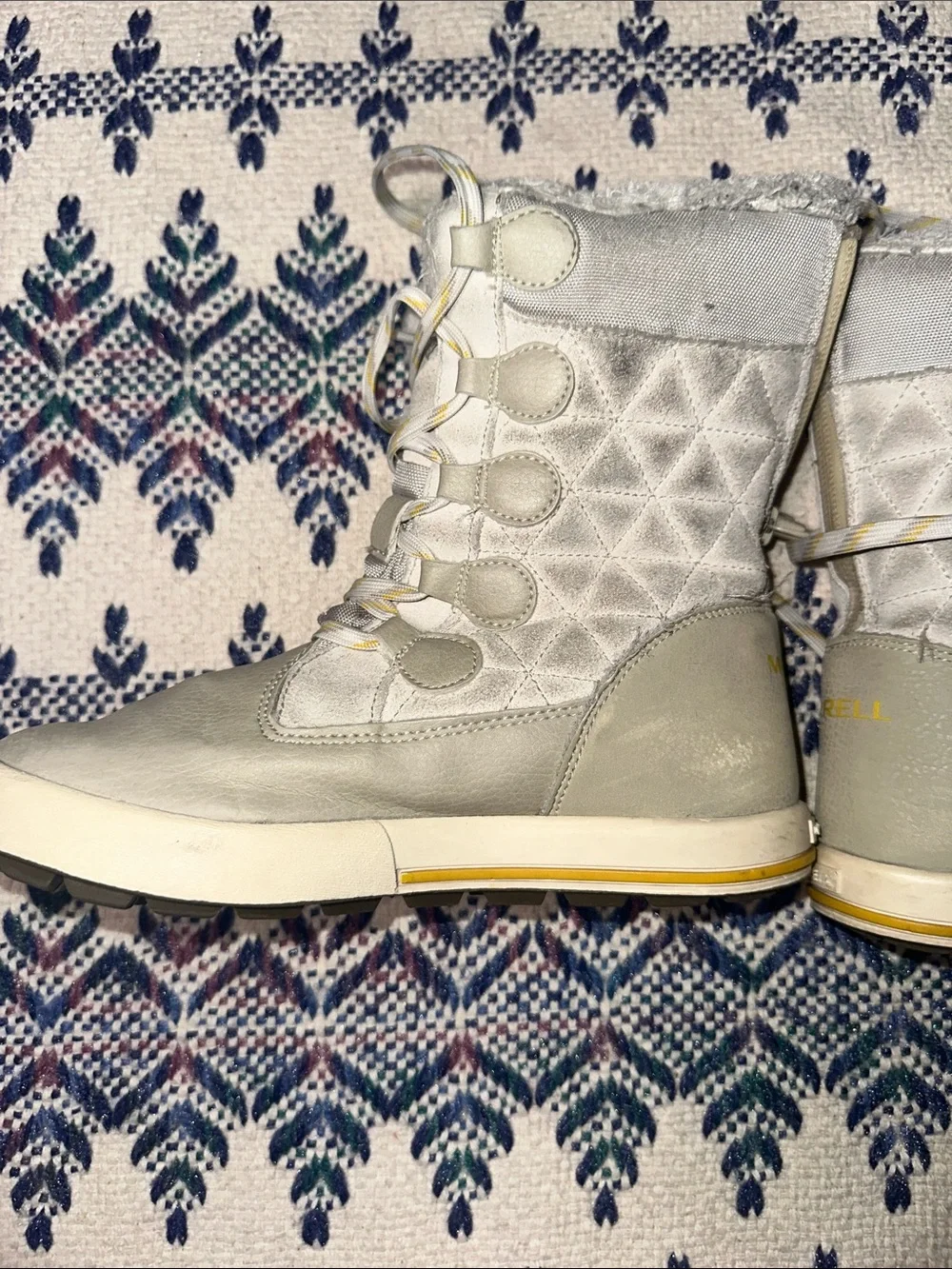 Merrell quilted upper